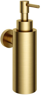 Hotbath &MORE Zeepdispenser Wandmodel BBP Geborsteld messing PVD BAA09BBP Messing geborsteld (goud)
