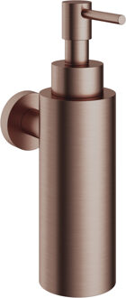 Hotbath &MORE Zeepdispenser Wandmodel BCP Geborsteld Koper PVD (BAA09BCP)