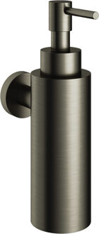 Hotbath &MORE Zeepdispenser Wandmodel BGP Geborsteld Gunmetal PVD (BAA09BGP)