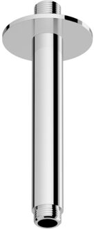 Hotbath Plafondbuis Ace 15 cm Geborsteld Chroom