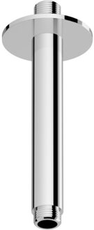 Hotbath Plafondbuis Ace 15 cm Geborsteld Chroom