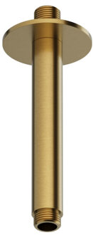 Hotbath Plafondbuis Ace 15 cm Geborsteld Messing PVD