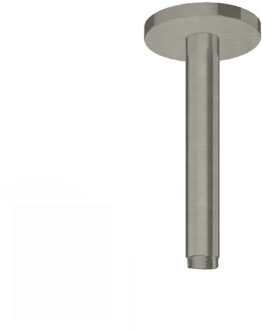 Hotbath Plafondbuis Hotbath Cobber Rond 15 cm Geborsteld Nikkel