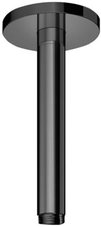 Hotbath Plafondbuis Hotbath Cobber Rond 15 cm Zwart Chroom