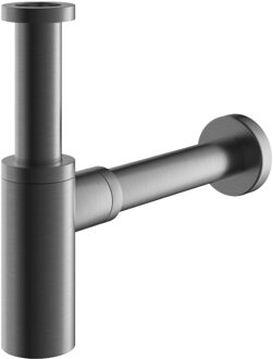 Hotbath Sifon Hotbath Archie Rond Geborsteld Gunmetal PVD