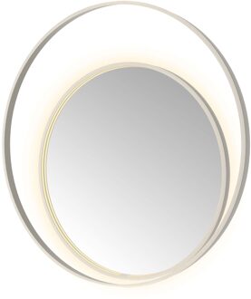 Hotbath Spiegel Hotbath &MORE 100x100 cm LED-Verlichting Spiegelverwarming Rond Deco RVS