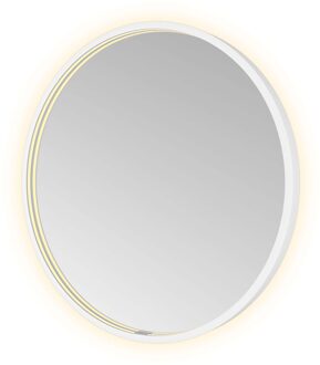 Hotbath Spiegel Hotbath &MORE 60x60 cm LED-Verlichting Spiegelverwarming Rond Mat Wit