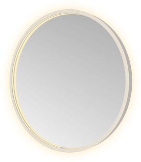 Hotbath Spiegel Hotbath &MORE 60x60 cm LED-Verlichting Spiegelverwarming Rond RVS