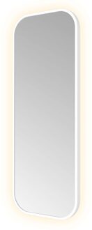 Hotbath Spiegel Hotbath &MORE 80x30 cm LED-Verlichting Rechthoek Afgerond Mat Wit