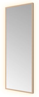 Hotbath Spiegel Hotbath &MORE 80x30 cm LED-Verlichting Rechthoek Geborsteld Koper PVD