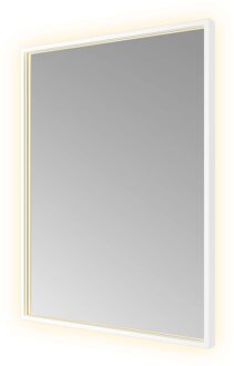 Hotbath Spiegel Hotbath &MORE 80x60 cm LED-Verlichting Spiegelverwarming Rechthoek Mat Wit