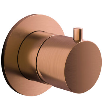 Hotbath Stopkraan Hotbath Cobber Inbouw Thermostaat Geborsteld Koper (excl. inbouwdeel) Living Colours