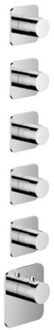 Hotbath Thermostaat Gal High Flow met 5 Stopkranen Chroom