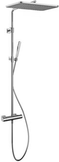 Hotbath Thermostatische Stortdoucheset Hotbath Gal 128 cm Met Hoofddouche 40 cm Chroom
