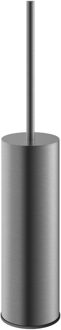 Hotbath Toiletborstel Met Houder Archie Geborsteld Gunmetal PVD