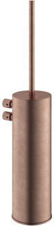 Hotbath Toiletborstel Met Houder Archie Wandmodel Geborsteld Koper PVD