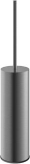 Hotbath Toiletborstel Met Houder Hotbath Archie Geborsteld Gunmetal PVD