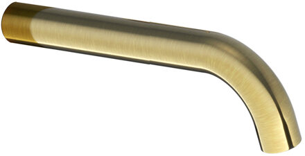 Hotbath Uitloop Hotbath Cobber 15 cm Geborsteld Messing PVD (toepasbaar op CB005(T) en CB006(T)