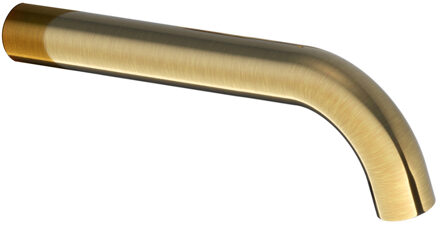 Hotbath Uitloop Hotbath Cobber 15 cm Geborsteld Messing (toepasbaar op CB005(T) en CB006(T) Living Colours