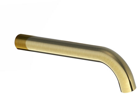 Hotbath Uitloop Hotbath Cobber 18 cm Geborsteld Messing PVD (toepasbaar op CB005(T) en CB006(T)