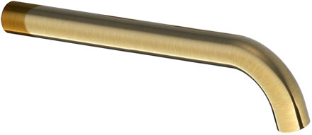 Hotbath Uitloop Hotbath Cobber 25 cm Geborsteld Messing (toepasbaar op CB005(T) en CB006(T) Living Colours