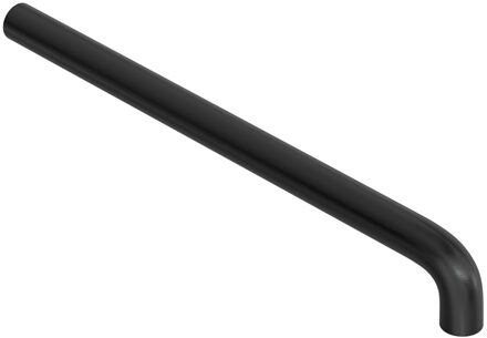 Hotbath Uitloop Hotbath Cobber 30 cm Geborsteld Zwart PVD (toepasbaar op CB005(T) en CB006(T)