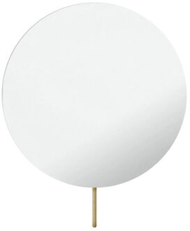 Hotbath Vergrotingsspiegel Cobber Wandmontage Draaibaar 20 cm Geborsteld Messing Living Colours