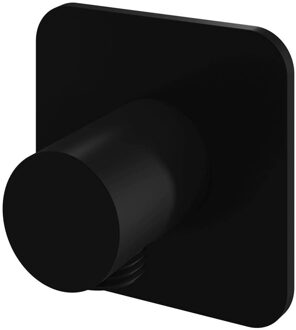 Hotbath Wanduitlaat Gal Vierkant Mat Zwart