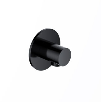 Hotbath Wanduitlaat Hotbath Ace Gepolijst Zwart PVD