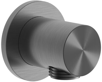 Hotbath Wanduitlaat Hotbath Archie Klein Geborsteld Gunmetal PVD