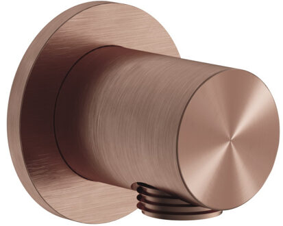 Hotbath Wanduitlaat Hotbath Archie Klein Geborsteld Koper PVD