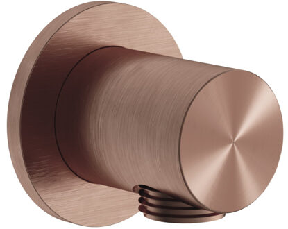 Hotbath Wanduitlaat Hotbath Archie Klein Geborsteld Koper PVD