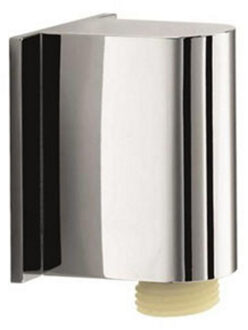 Hotbath Wanduitlaat Hotbath Mate ABS Kunststof Geborsteld Nikkel