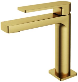 Hotbath Wastafelkraan Hotbath Gal 16.3 cm Geborsteld Messing PVD