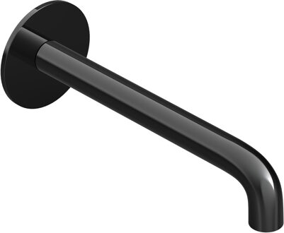 Hotbath Wastafelkraan Uitloop Hotbath Cobber Rond 18 cm Gepolijst Zwart PVD