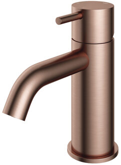 Hotbath Wastafelmengkraan Hotbath Cobber 1-hendel Recht 14.3 cm Geborsteld Koper PVD