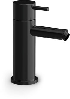 Hotbath Wastafelmengkraan Hotbath Cobber 1-hendel Recht 14.3 cm Gepolijst Zwart PVD