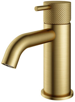 Hotbath Wastafelmengkraan Hotbath Cobber X 14.3 cm Geborsteld Messing PVD