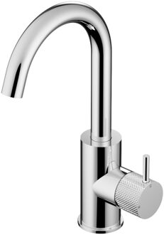 Hotbath Wastafelmengkraan Hotbath Cobber X Met Draaibare Uitloop 27.8 cm Chroom