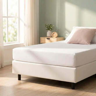 Hotel Home Collection - Matras Molton-Stretch - 80/90x200+30 cm - Wit