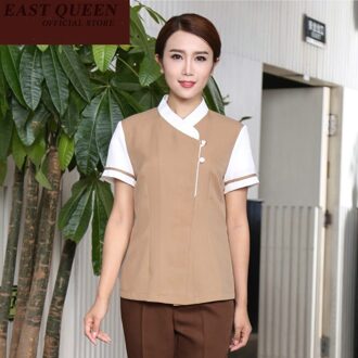 Hotel uniform hotel housekeeping uniformen restaurant serveerster uniformen hotel restaurant kleding NN0171 Xl