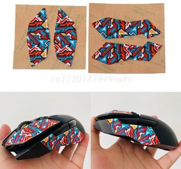 Hotline Games Kleurrijke Muis Anti-Slip Tape Side Stickers Skates Voor Logitech G900/G903 Muis Zweet Slip Pads