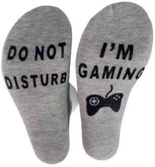 Hotsale Gedrukt Etter Sport Sokken Universele Casual Stijl Elastische Ademend Katoen Blend Kousen Schoeisel Accessoires Df