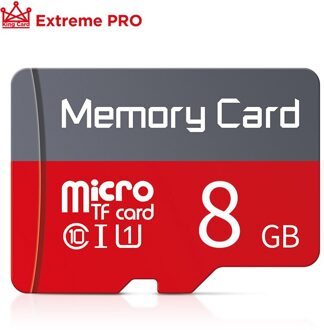 Hotsale Micro Sd Card Geheugenkaarten 16Gb 32Gb Microsd Mini Tf Flash Card 32Gb 64Gb Class10 voor Smartphone/Tablet/Camera 8GB