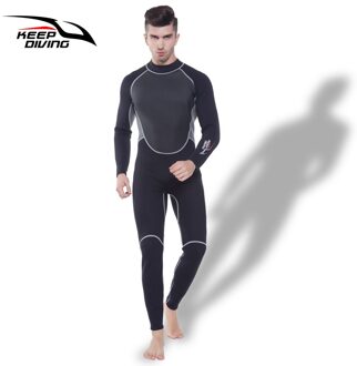 Houden Duiken 3Mm Neopreen Wetsuit Een Stuk En Close Body Duikpak Voor Mannen Scuba Dive Surfen Snorkelen spearfishing XL