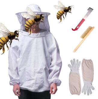 Houden Imker Apparatuur Professionele Bijenteelt Beschermende Jas Pak Bee Insect Voeden Benodigdheden