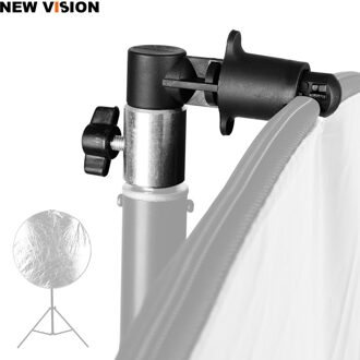 Houder Beugel Zwenkkop Reflector Disc Arm Ondersteuning/Foto Video Fotografie Studio Reflector Disc Houder Clip voor Licht