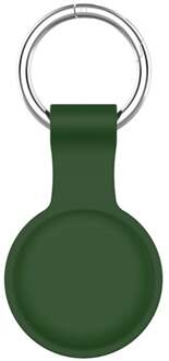 Houder met sleutelhanger - Apple Airtags - Army Groen