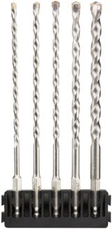 Houder + Multimateriaal HEX-aansluiting | 5 stuks | 4 mm, 5 mm, 5.5 mm, 6 mm, 8 mm - DT70830-QZ