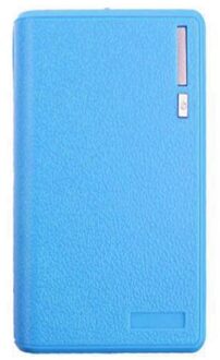 Houder Power Bank Outer Battery Case Duurzaam Hard Plastic Slijtvaste Container Geen Lassen Grote Capaciteit Voor 18650 Batterij blauw for 6stk